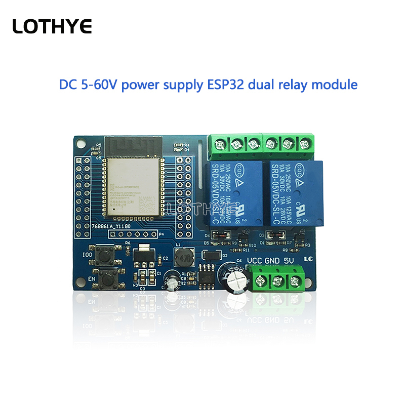 Esp32 Wifi Bluetooth Module - Module relais Wi-Fi et Bluetooth double