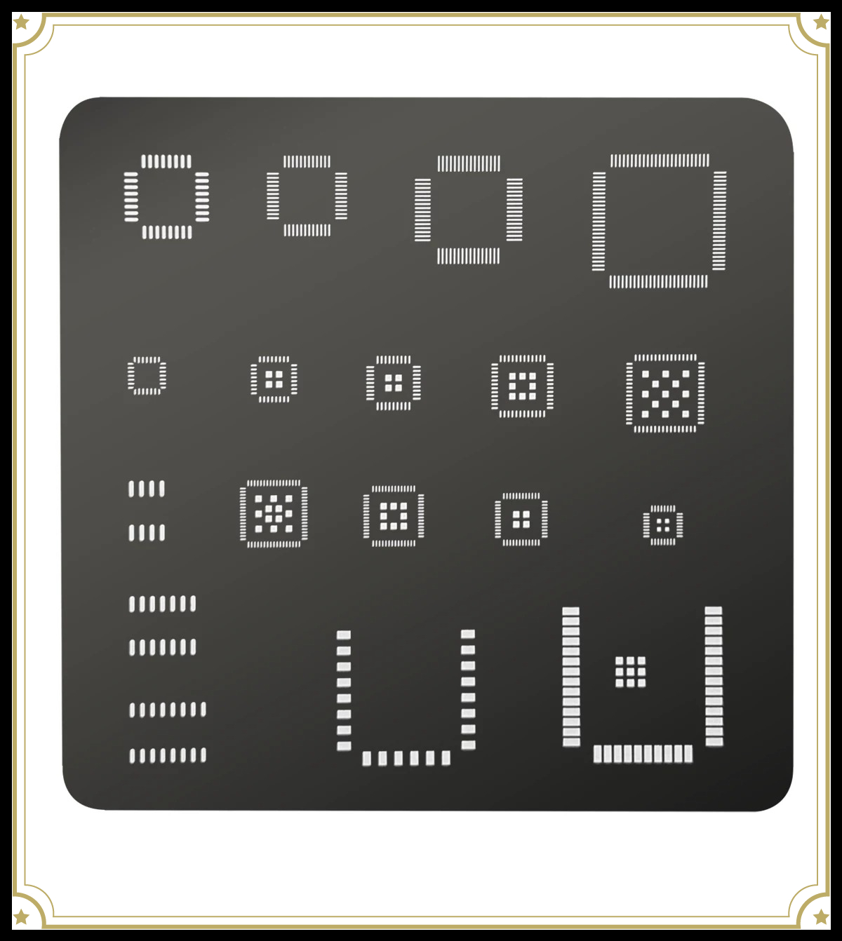 Esp32 - Gabarit universel pour CI QFP QFN