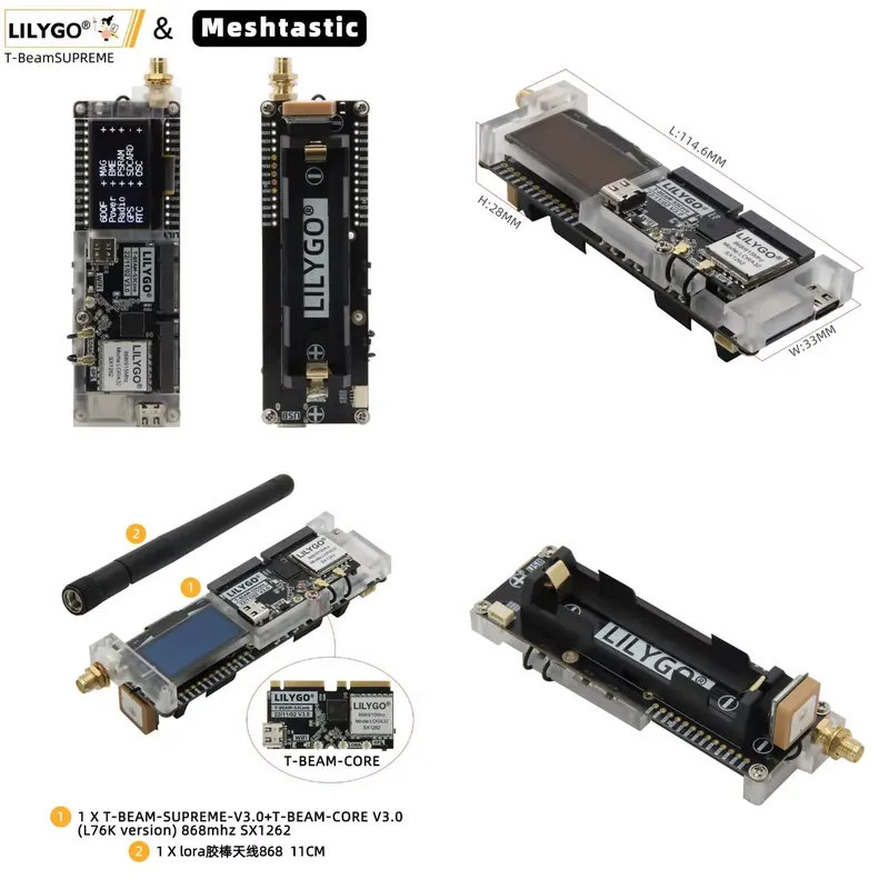 Esp32 S3 - Module LILYGO T-Beam ESP32-S3 SX1262 Meshtastic