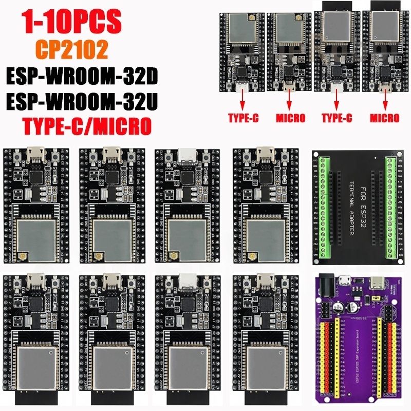 Esp32 Devkit - Carte de développement ESP32-DevKitC core TYPE-C/MICRO