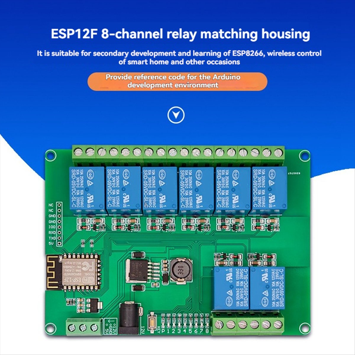 Module relais A99X 8 canaux, a - Esp8266 avis et prix