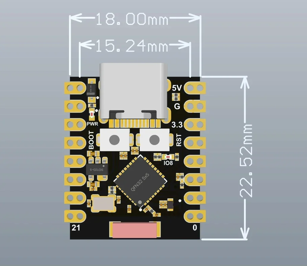 ESP32-C3 ESP32 Super Mini cart - Esp32 C3 avis et prix