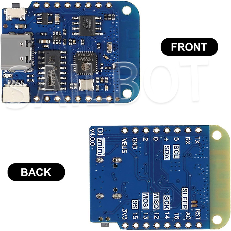 1-10 pièces WeMos D1 Mini ESP8 - Esp8266 Nodemcu avis et prix